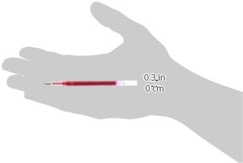Zebra Pen SARASA Retractable Gel Refill, Red Ink, 0.7mm, 2-Pack