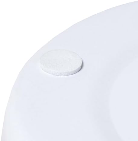 happimess Riley 2 Gal Hammered Steel Bin 10" H, Matte White, Set of 2