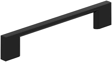 Amerock 10 Pack 5-1/16" Cityscape Matte Black Drawer Pull