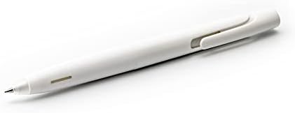 Zebra Pen bLen White Retractable Gel Pen, Blue Ink, 0.7mm, 6-Pack