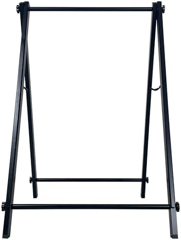 24”x36" Premium Heavy-Duty A-Frame Sign Stand – Holds 2 Insert Boards + 1 Hanging Sign | Weatherproof Sidewalk Sign Holder for Business, Real Estate, Restaurants & Events (STAND ONLY) (4)