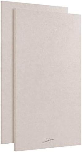 Acoustic Panels, 2 Pack, Large, 46" x 23", Natural