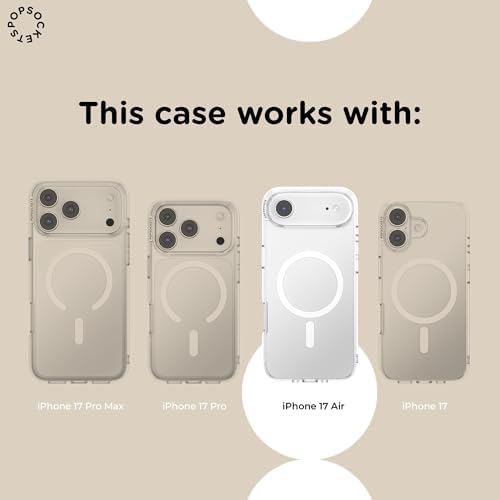 PopSockets iPhone 17 Air Phone Case with MagSafe- Stitch Snacks