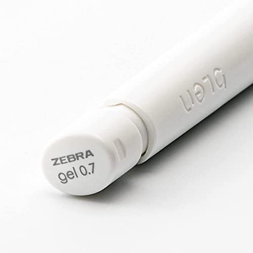 Zebra Pen bLen Retractable Gel Pen, Blue Ink, 0.7mm, 12-Pack