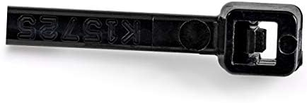 StarTech 4"(10cm) Cable Ties, 94V-2/UL Listed, Black, TAA (CBMZT4BK)