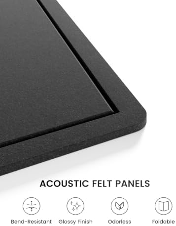 Fluxynara 35" x 17.1" Bulletin Board, Black