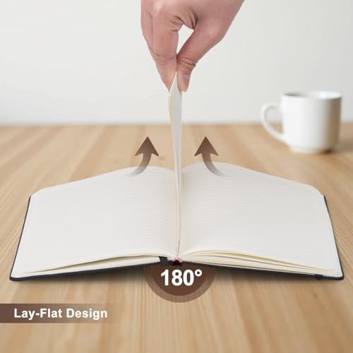 ViVin 12 Pack A5 Hardcover Lined Notebook,192 pg College Ruled 5.5x8.3