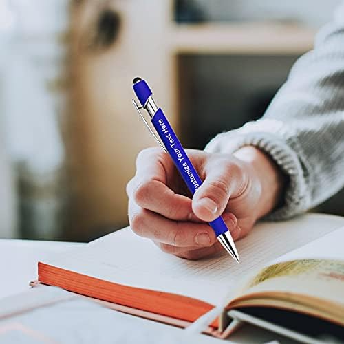 Qingxily Custom Pens: Up to 300 Pcs with Free Engraving, Customized Stylus Ballpoint Pens in Colorful Assortments for Business, Graduation, Anniversaries