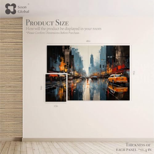 Soon Global Acoustic Wall Panels, Art Acoustic Panels, Urban Pulse