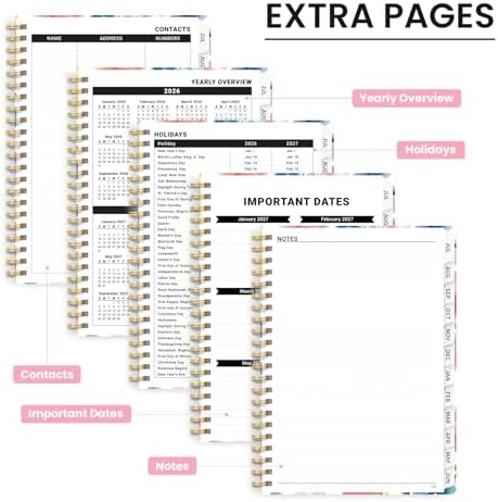 ZOTIA Planner 2026-2027 Jul 2026-Jun 2027 Academic Monthly & Weekly Planner