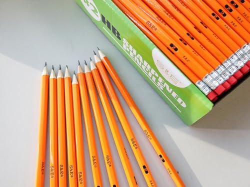 S & E TEACHER'S EDITION #2 Pencils, 200 Pack