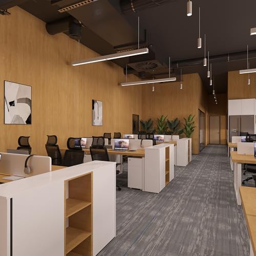 Wide 31"x354" Walnut Wood Contact Paper Peel and Stick Wooden Wallpaper
