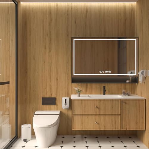 Extra Wide Natural Wood Peel and Stick Wallpaper Brown Wood Vinyl 196"x48"