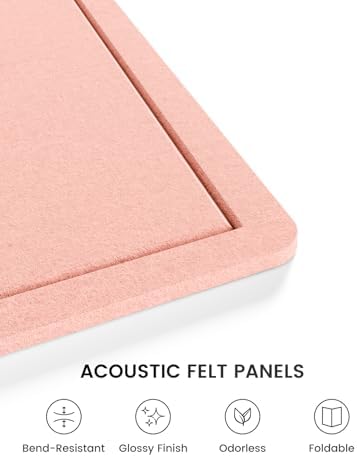 Fluxynara 35.4" x 23.6" Bulletin Board, Pink
