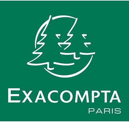 Exacompta 426006B - Pack of 250 Fixed polypro Files - Dark Blue