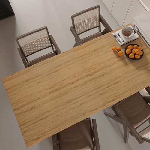 354"x48" Extra Wide Light Wood Contact Paper Peel and Stick Oak Wallpaper