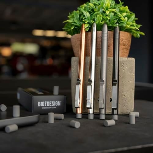BIG IDEA DESIGN Bolt Action Pencil - BIGiDESIGN (Zirconium)
