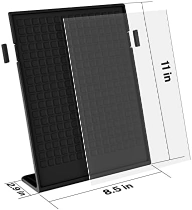 MaxGear Fall Resistant Acrylic Sign Holder 8.5 x 11 Inches 12 Pack