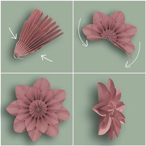 Teacher Created Resources Cottage Charm Paper Flowers Premade Decorations for Party Photo Backdrops, Classrooms Walls, Showers and Birthday Celebrations (TCR8353)