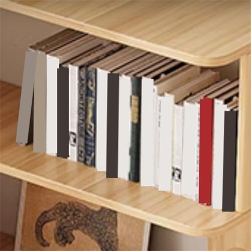 Vertical Lumber Wall Corner with 6 Shelves/5 Shelves & Closed Back Bookshelf Rack Floor Student Corner Cabinet Wall Multi-Layer Storage Cabinet Bookcase Light Walnut 24" L x 35" W x 75" H