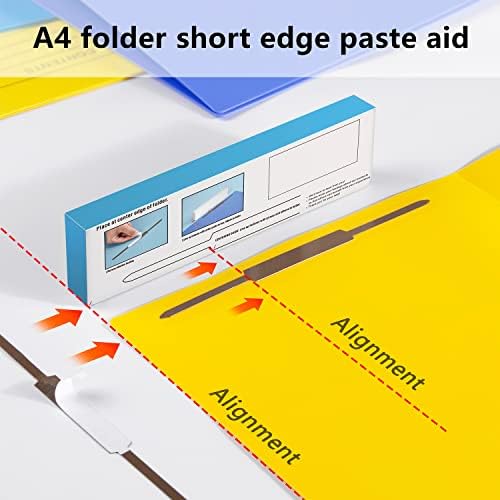 Self-Adhesive Prong Paper Fasteners - IMLIKE 100 PCS Metal File Fasteners, 2" Capacity, 2.75" Base for Paper Folder or Files, Brown - A Good Partner for Collecting Papers