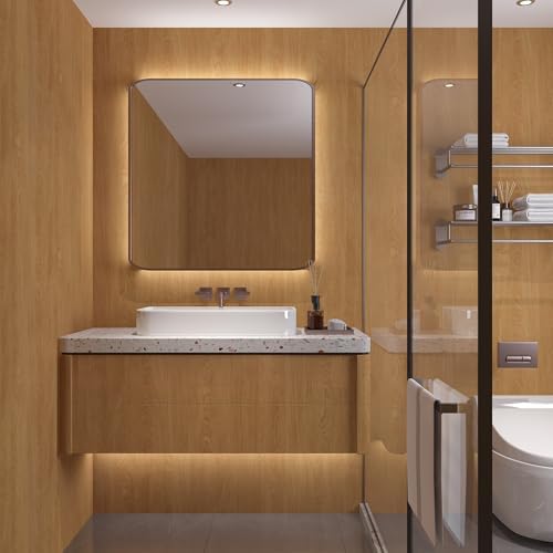 Extra Wide 48"x354" Wood Contact Paper Peel and Stick Wood Grain Wallpaper