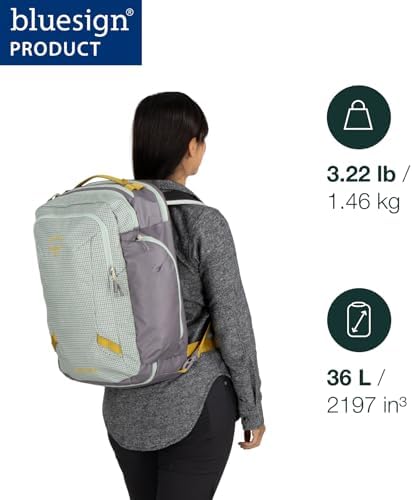 Osprey Transporter 36L Travel Pack, White OS