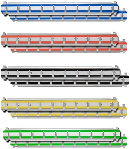 Barska Labeled Key Shelves with 201-300 Numbered Hooks for Key Cabinets