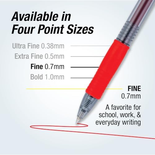PILOT G2 Premium Gel Pens, Fine Point 0.7mm, Assorted Inks, 20-Pack