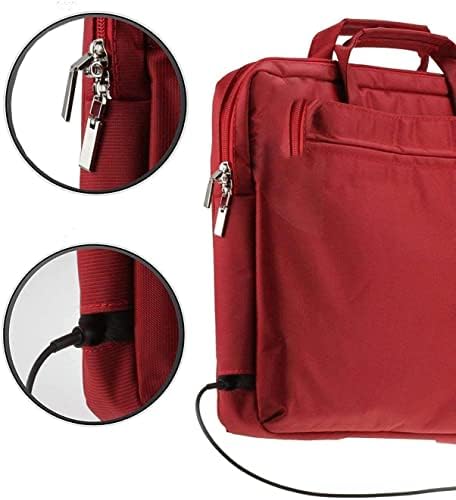 Navitech Red Water Resistant Graphics Tablet Bag - Compatible with PYTTUR LCD 10" Writing Tablet
