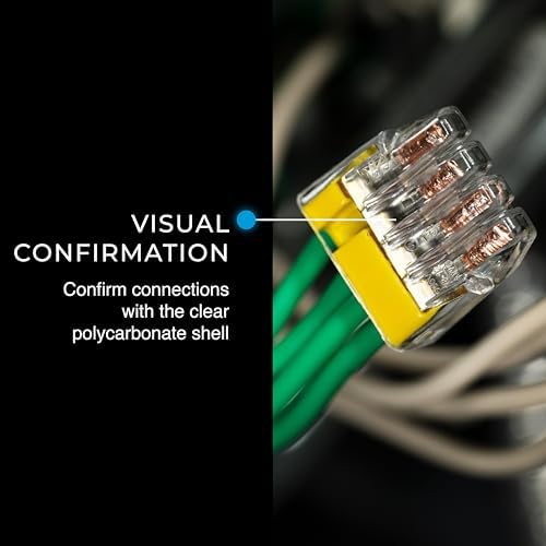 Ideal Electrical in-Sure Push-in Wire Connector, 30-1034P, 100-Pk