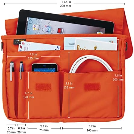LIHIT LAB Carrying Pouch (Laptop Sleeve), 8.3 x 11.4 Inches, Olive (A7576-22)