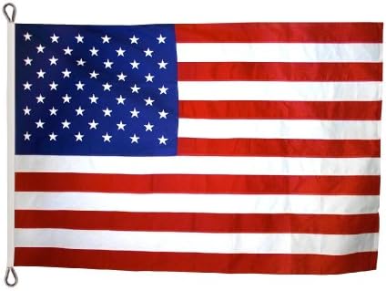 Annin Flagmakers (2350) SolarGuard Nyl-Glo American Flag - 10 x 19 Feet