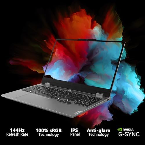 Lenovo LOQ Gaming Laptop | 15.6" FHD IPS 144Hz (100% sRGB G-SYNC) | AMD Ryzen 5 7235HS | 32GB DDR5 2TB SSD | NVIDIA GeForce RTX 4050 6GB | Backlit Wi-Fi 6 Privacy Camera Win11 Pro w/DLCA Accessory