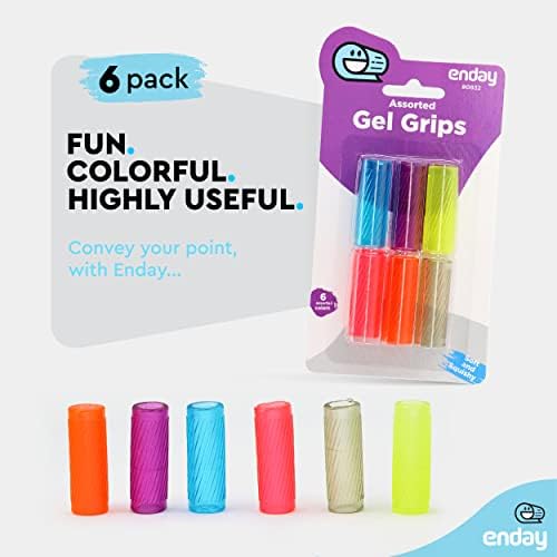 Emraw Soft & Squishy Gel Pencil Grips Assorted Colors Kids Handwriting Pen Grip Children Comfort Writing Posture Correction Tool For Preschoolers (30 Pieces) (Pack of 2)