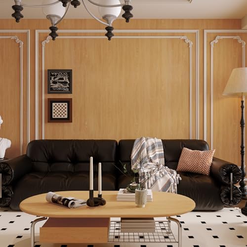 Brown Walnut Contact Paper Wood Grain Peel and Stick Wallpaper 48"x196"