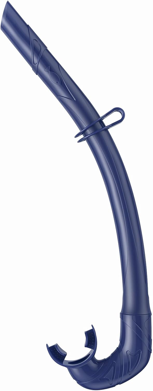 W WSTOO Adults Diving Snorkel Breathing Tube Silicone Flexible Foldable Snorkel Anti-Drop for Freediving Swim Training,Diving and Scuba Diving,Easy to Carry for Travel