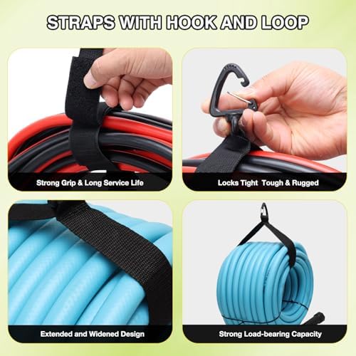 Nilight 4 Pack RV Hose Storage Bag, Waterproof Utility Organizer