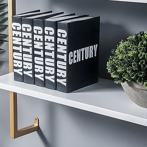 Contemporary Wall Unit Bookcase Metal Frame Pine Wood Shelf Bookshelf Wall-Mounted Bookshelf Wrought Iron Bag Rack Multi-Layer Clothing Store Decoration White Gold 39.4" L x 9.8" W x 17.3" H