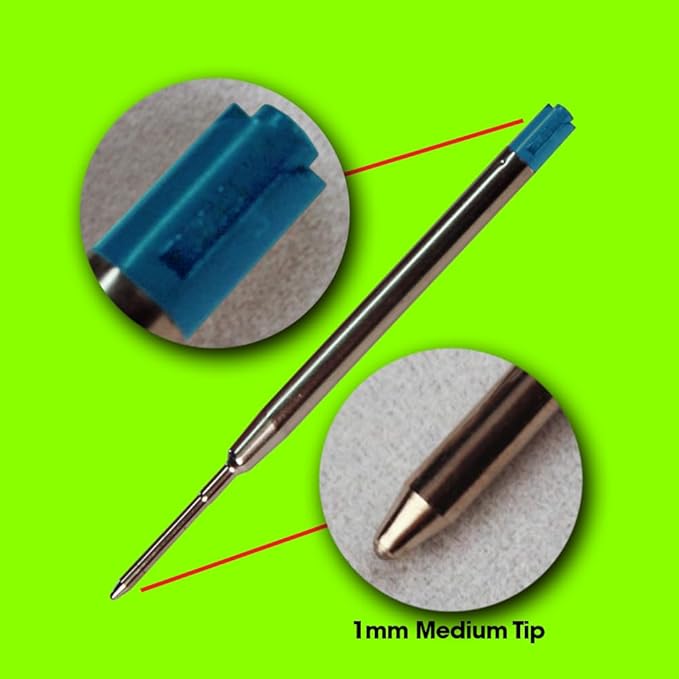 Replacement for Parker 1950371 - G2 Ballpoint Pen Refill - 24 Blue