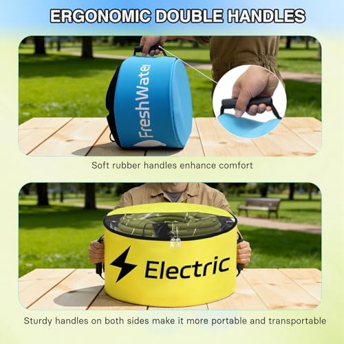 Nilight 4 Pack RV Hose Storage Bags, Waterproof Utility Bag with Cover