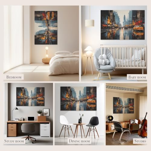 Soon Global Acoustic Wall Panels, Art Acoustic Panels, Urban Pulse
