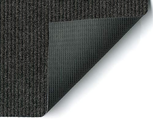 KOECKRITZ Heavy Duty Durable All Weather Indoor/Outdoor Non Slip Entrance Mat Rugs and Runners for Office Business Building Home Garage Front Door (3' x 19', Charcoal)