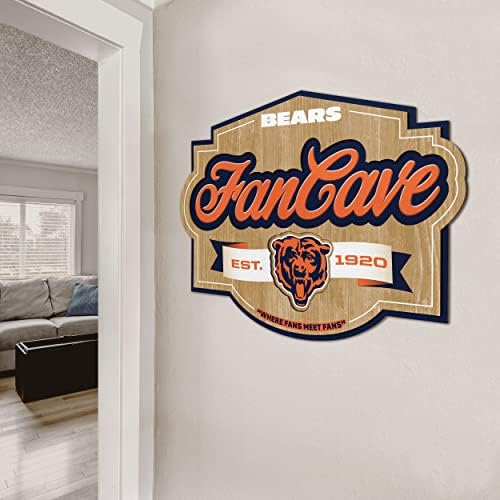 YouTheFan NFL Chicago Bears FanCave Wall Art
