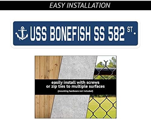 USS Little Rock CG 4 Street Sign us Navy Ship Veteran Sailor Gift
