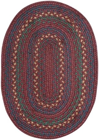 Homespice Jamestown Jute Braided Placemats, Oval 13x19 Set of 4