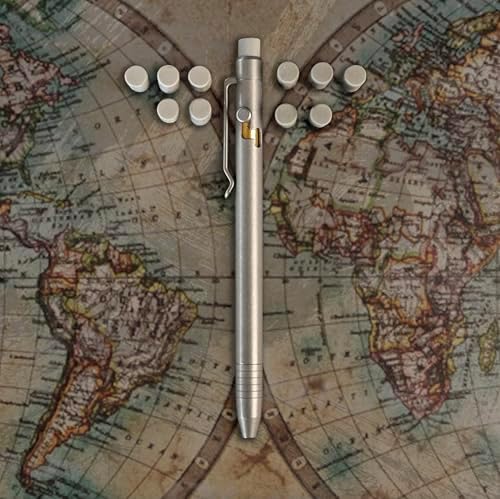 BIG IDEA DESIGN Bolt Action Pencil - BIGiDESIGN (Titanium - DLC Black)