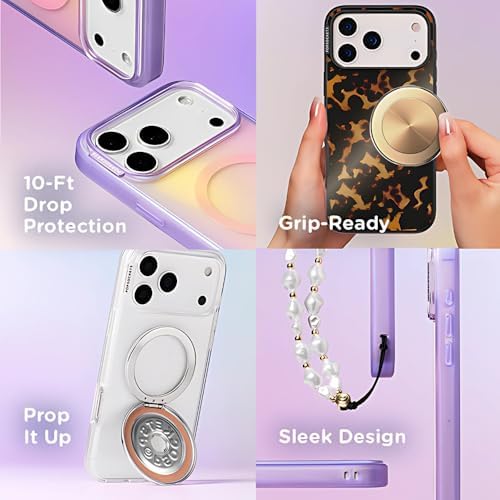 PopSockets iPhone 17 Air Phone Case with MagSafe- Stitch Snacks