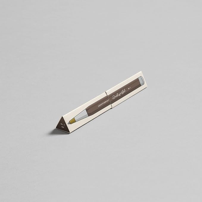LEUCHTTURM1917 - Drehgriffel Writing Pen (Cherry) - Ballpoint Pen with Royal Blue Ink Included