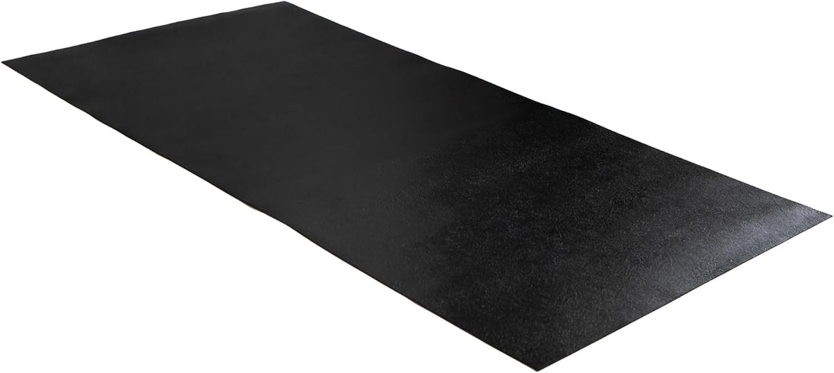 RESILIA Work Bench Mat - 24" X 96", Scratch-Resistant PVC Mats - Protect Your Workbench, Table, or Tool Station from Painting, Woodworking, Crafting, Building, & More, Black, Made in The USA